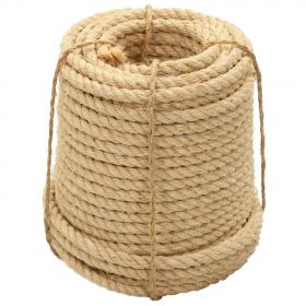 vidaXL Frânghie, 50 m, 14 mm, sisal 100%