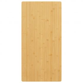 vidaXL Blat de masă, 50x100x4 cm, bambus