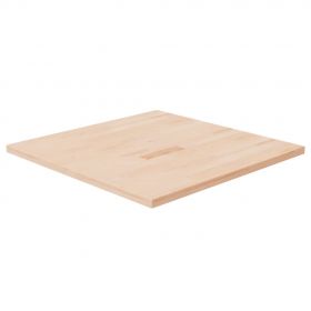 vidaXL Blat de masă pătrat, 70x70x2,5 cm, lemn masiv stejar netratat