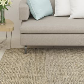 vidaXL Covor din sisal pentru stâlp de zgâriat, gri taupe, 80x300 cm