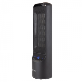 Aeroterma ceramica turn Zilan ZLN2052, 2000 W, Timer 8H, Siguranta la rasturnare, Negru