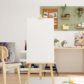 vidaXL Pânze întinse, 12 buc., alb, țesătură și lemn masiv pin