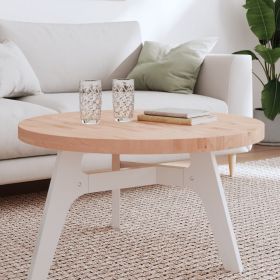 vidaXL Blat de masă rotund, Ø80x4 cm, lemn masiv de fag