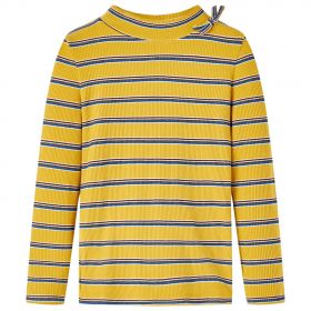 Tricou pentru copii cu mâneci lungi, ocru, 140
