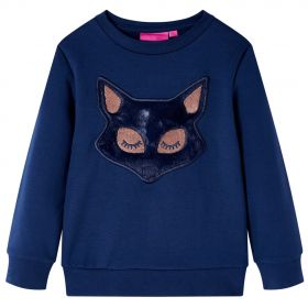 Bluzon pentru copii, bleumarin, 128