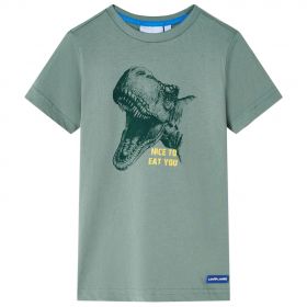 Tricou pentru copii, kaki, 140