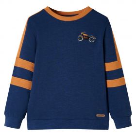 Bluzon pentru copii, albastru indigo, 104
