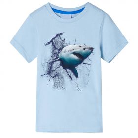 Tricou pentru copii, albastru închis, 128