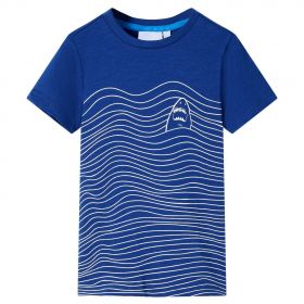 Tricou pentru copii, albastru închis, 128