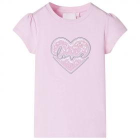 Tricou pentru copii, roz deschis, 104