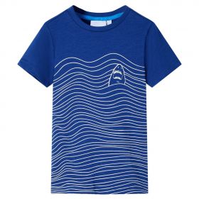 Tricou pentru copii, albastru închis, 116