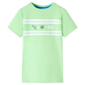 Tricou pentru copii, verde neon, 116