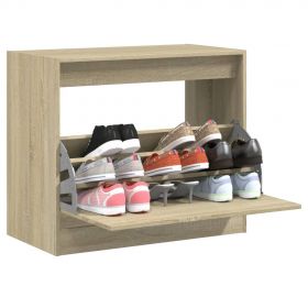 vidaXL Pantofar, stejar sonoma, 80x42x69 cm, lemn prelucrat