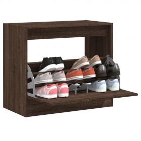 vidaXL Pantofar, stejar maro, 80x42x69 cm, lemn compozit
