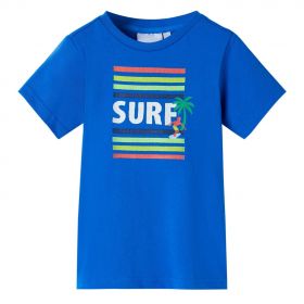Tricou pentru copii, albastru aprins, 104