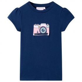 Tricou pentru copii, bleumarin, 128