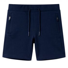 Pantaloni scurți pentru copii, bleumarin, 128