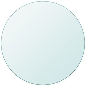 vidaXL Blat de masă din sticlă securizată rotund 400 mm