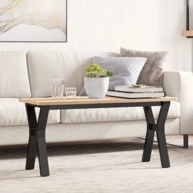 vidaXL Picioare Măsuță de cafea Y-Frame 90x30x43 cm Fontă