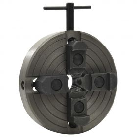 vidaXL Mandrină pentru lemn 4 fălci conexiune M33 negru 150x63 mm oțel