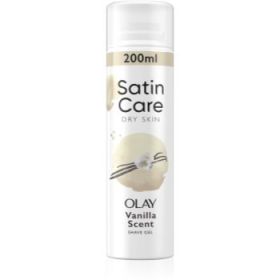 Gillette Satin Care Olay Vanilla Dream gel pentru bărbierit