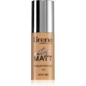 Lirene City Matt Make-up lichid matifiant cu efect de netezire