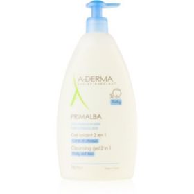 A-Derma Primalba Baby gel de duș pentru corp și păr pentru copii