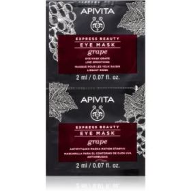 Apivita Express Beauty Grape masca pentru ochi cu efect de netezire