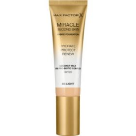 Max Factor Miracle Second Skin fond de ten crema hidratant SPF 20