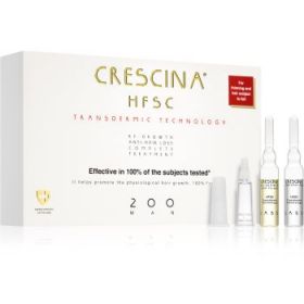 Crescina Transdermic 200 Re-Growth and Anti-Hair Loss tratament pentru stimularea creșterii părului și anti-cădere pentru barbati