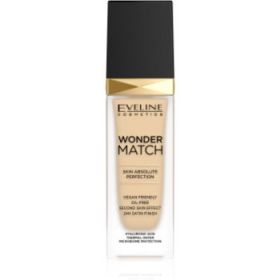 Eveline Cosmetics Wonder Match fard lichid de lunga durata cu acid hialuronic