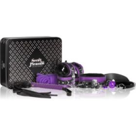 Secret play Secret Bondage 8 Pieces Set accesorii BDSM Purple