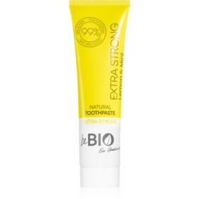 beBIO Ewa Chodakowska Extra Strong Lemon & Mint pastă naturală pentru dinti