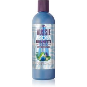 Aussie Brunette Blue Shampoo sampon hidratant pentru părul închis la culoare