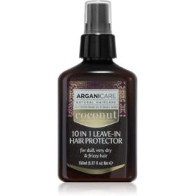 Arganicare Coconut 10 in 1 Leave-In Hair Protector Tratament pentru intarirea firului de par ce nu necesita clatire pentru par uscat