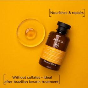 Apivita Keratin Repair sampon pentru curatare