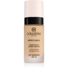 Collistar Impeccabile Long Wear Foundation machiaj persistent