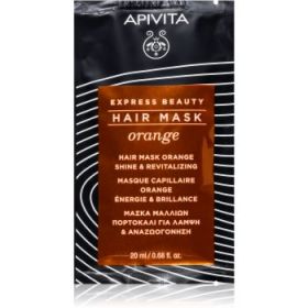 Apivita Express Beauty Orange Mască de păr cu efect revitalizant