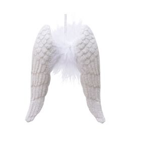 Decoratiune - Wings Plastic Feather - White | Kaemingk