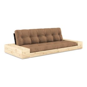 Canapea maro extensibilă 244 cm Base – Karup Design