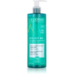 A-Derma Biology gel spumant de curatare pentru ten gras și mixt