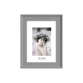 Ramă foto de perete Styler Malaga, 20 x 25 cm, gri