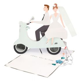 Felicitare Scooter Couple – Meri Meri