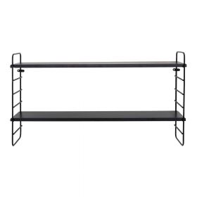 Etajeră din metal Bloomingville North, negru