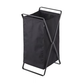 Coș de rufe YAMAZAKI Tower Laundry, negru