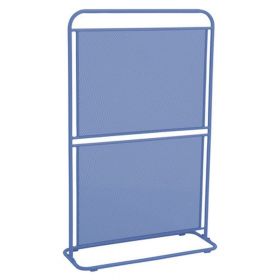 Paravan metalic pentru balcon, 124 x 80 cm, albastru MWH - Garden Pleasure