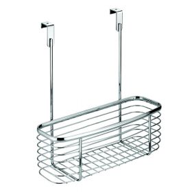 Coșuleț metalic pentru ușă iDesign Axis Basket