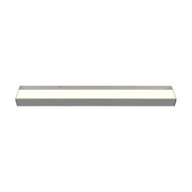 Aplică de perete argintiu-lucios LED (lungime 60 cm) Rocco – Trio