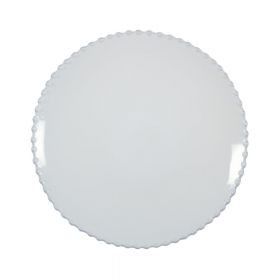 Farfurie desert din gresie ceramică Costa Nova Pearl, ⌀ 22 cm, alb