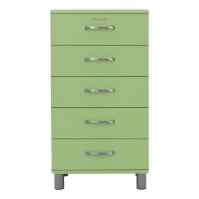 Comodă înaltă verde 60x111 cm Malibu - Tenzo